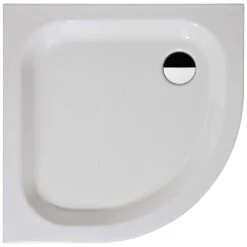 Bette Corner 80 X 80 X 6,5 Cm Viertelkreis-Duschwanne Ohne Schürze