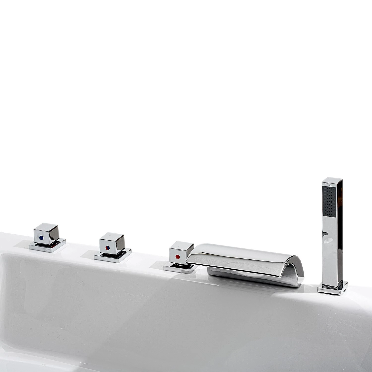 Caribia Apollo Premium Whirlpool 155 X 155 Cm Mit Schürze – Bild 5