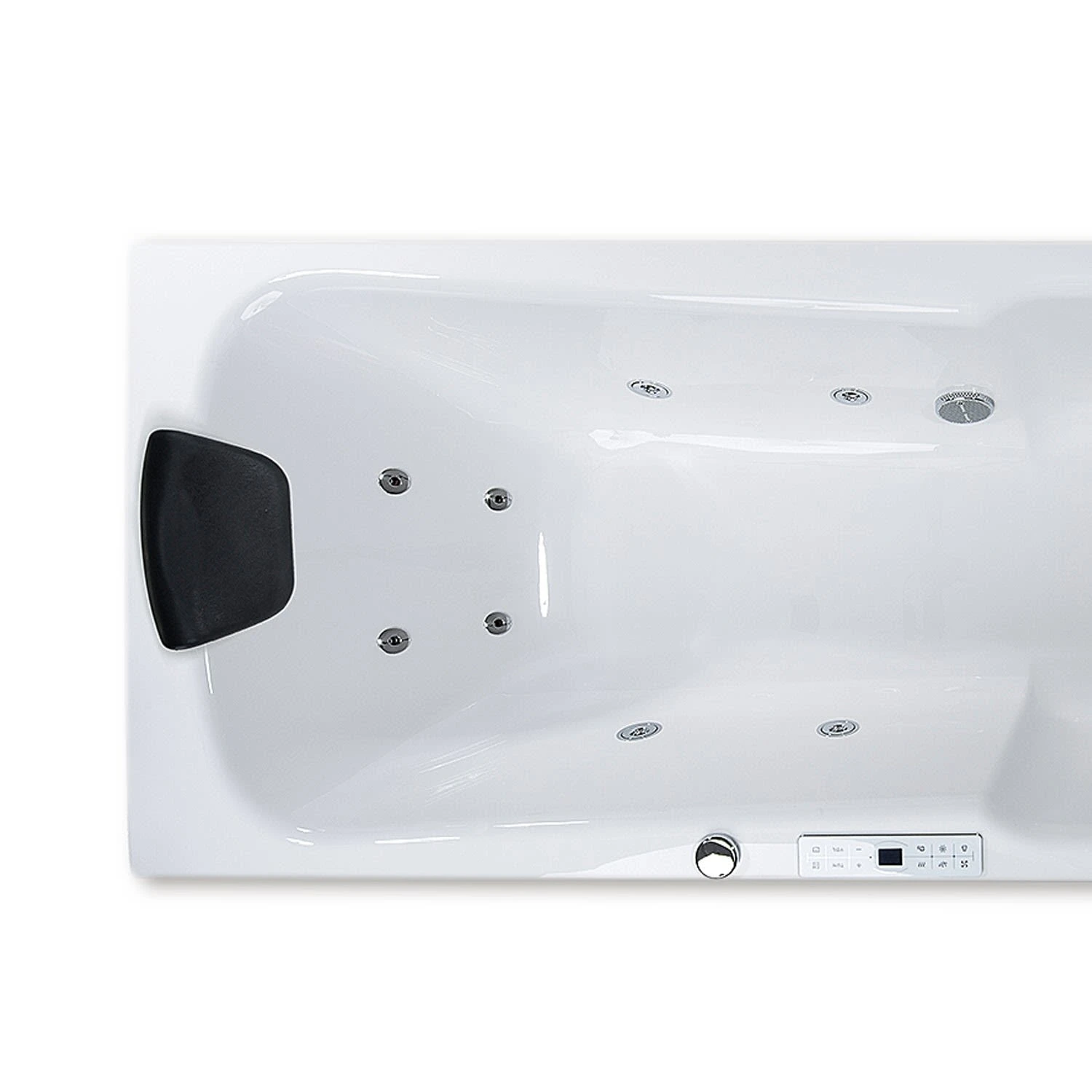 Caribia Rhodos Premium Whirlpool 170 X 75 Cm Ohne Schürze – Bild 2