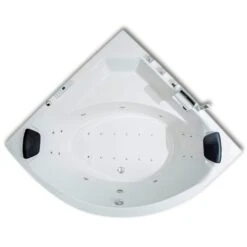 Caribia Apollo Premium Whirlpool 155 X 155 Cm Mit SchĂŒrze