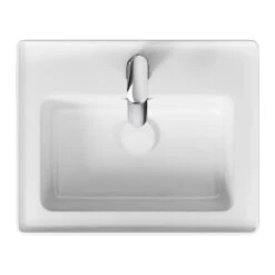 Cersanit Crea Möbelwaschtisch 50 Cm 1 Hahnloch Und Ăberlauf