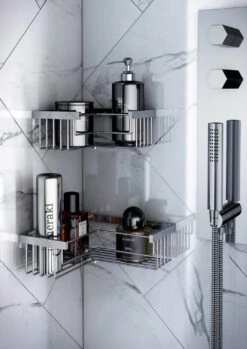 COSMIC Essentials Eckseifenkorb Abnehmbar 20 X 20 Cm