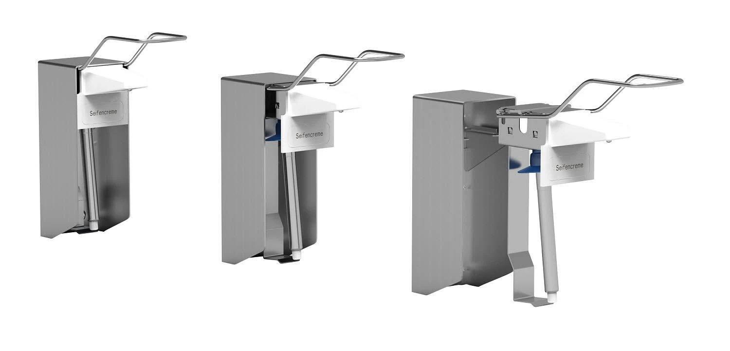 CWS Universalspender 1000 Für Händedesinfektion Oder Seife + Nach Vorn Herausn. Pumpe