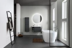 Duravit Spiegel Best Version Mit Beleuchtung Umlaufend Und Spiegelheizung Ø 70 Cm