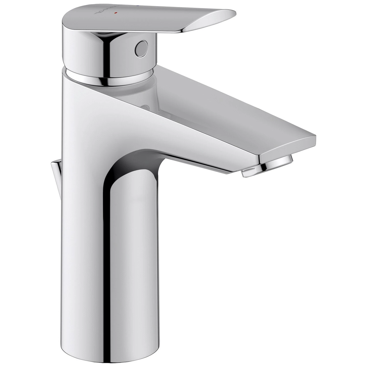 Duravit No. 1 Einhebel-Waschtischmischer M, Minus-Flow Mit Zugstangengarnitur