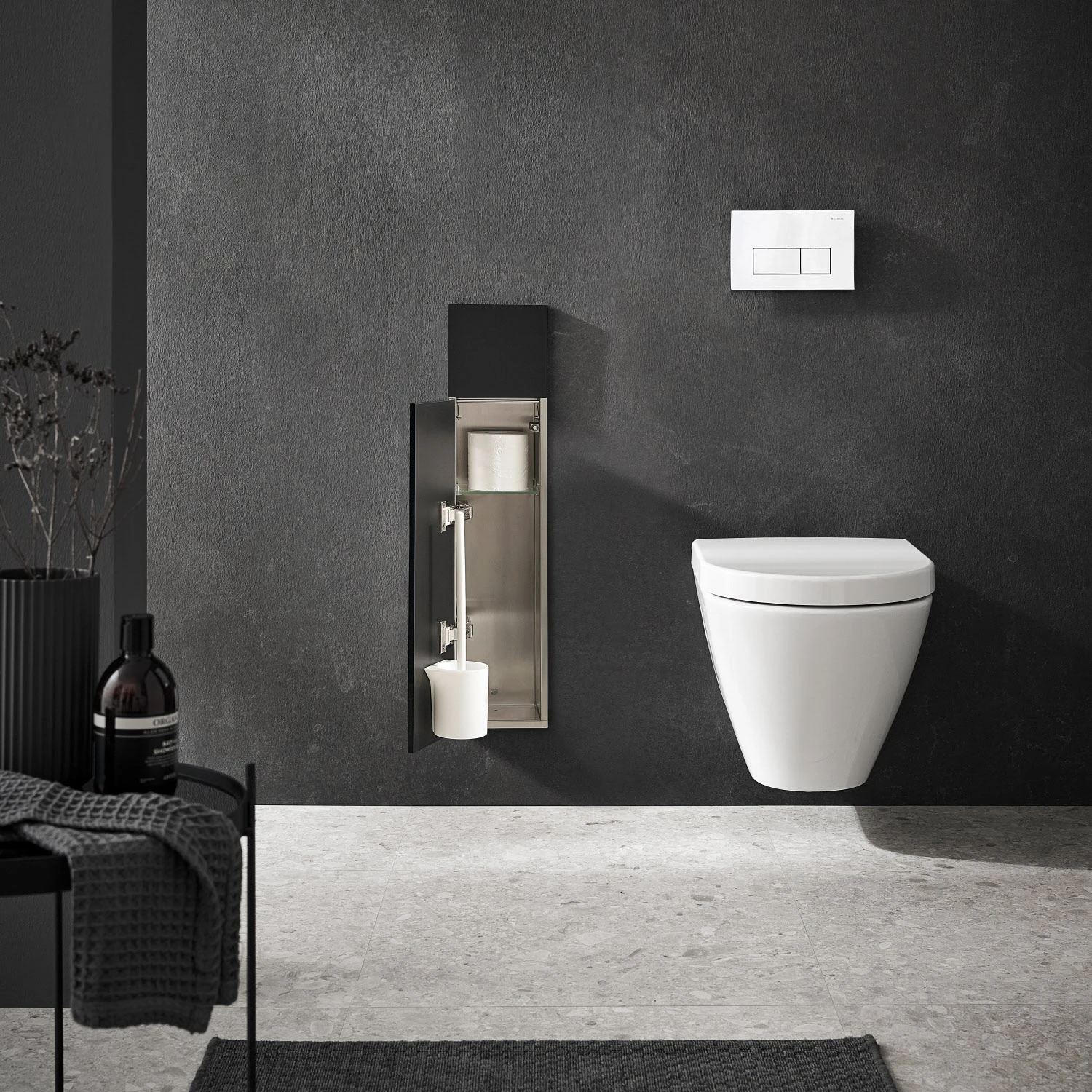 Emco Asis Module Pure WC-Modul - Unterputzmodell, Anschlag Links â Bild 2