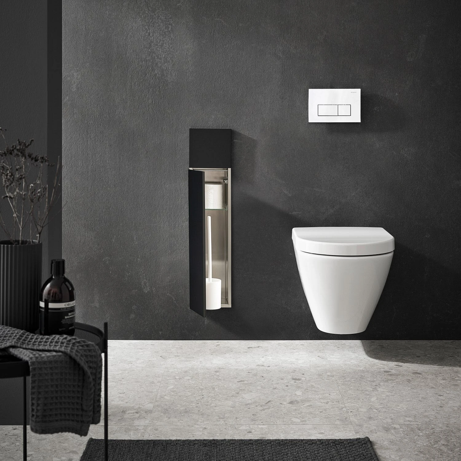 Emco Asis Module Pure WC-Modul - Unterputzmodell, Anschlag Links â Bild 3