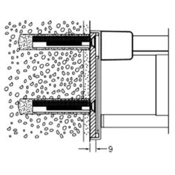 Avenarius Befestigungs-Set Nr. 4
