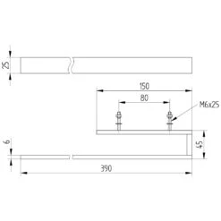 Avenarius Handtuchhalter 39 Cm Zur Möbelmontage