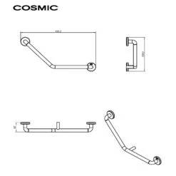 COSMIC Architect Wannengriff 135 Grad Links