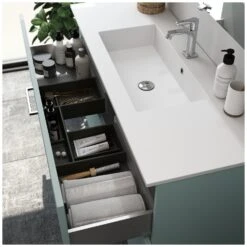 Dansani Play Möbelset Inkl. Spiegelschrank "CH" Und Waschtischunterschrank Mit 2 Schubladen, 80,2 Cm