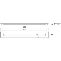 Emco Art Badetuchhalter 60 Cm