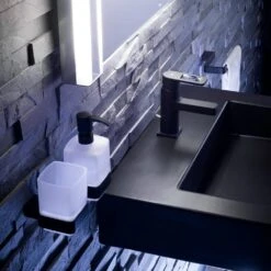 Emco Loft Black Handtuchring Starr