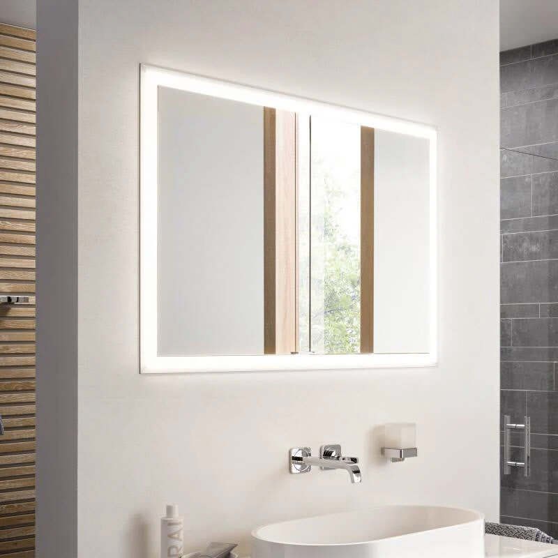 Emco Asis Prime Lichtspiegelschrank 130 X 70 Cm Unterputzmodell, 2 Steckdosen