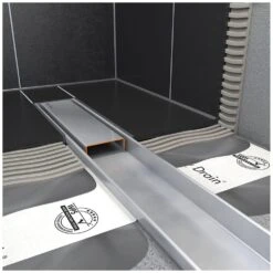 ESS Easy Drain Compact 50 FF Fliese 1900 Duschrinne Komplettset