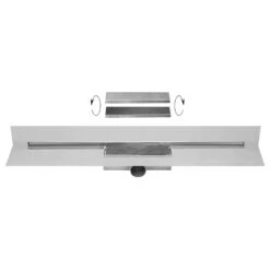 ESS Easy Drain M-Line 800 Duschrinne Komplettset