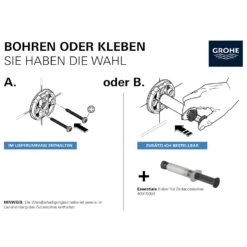 GROHE Essentials Toilettenbürstengarnitur