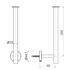 Herzbach LIVING DESIGN IX Reservepapierhalter