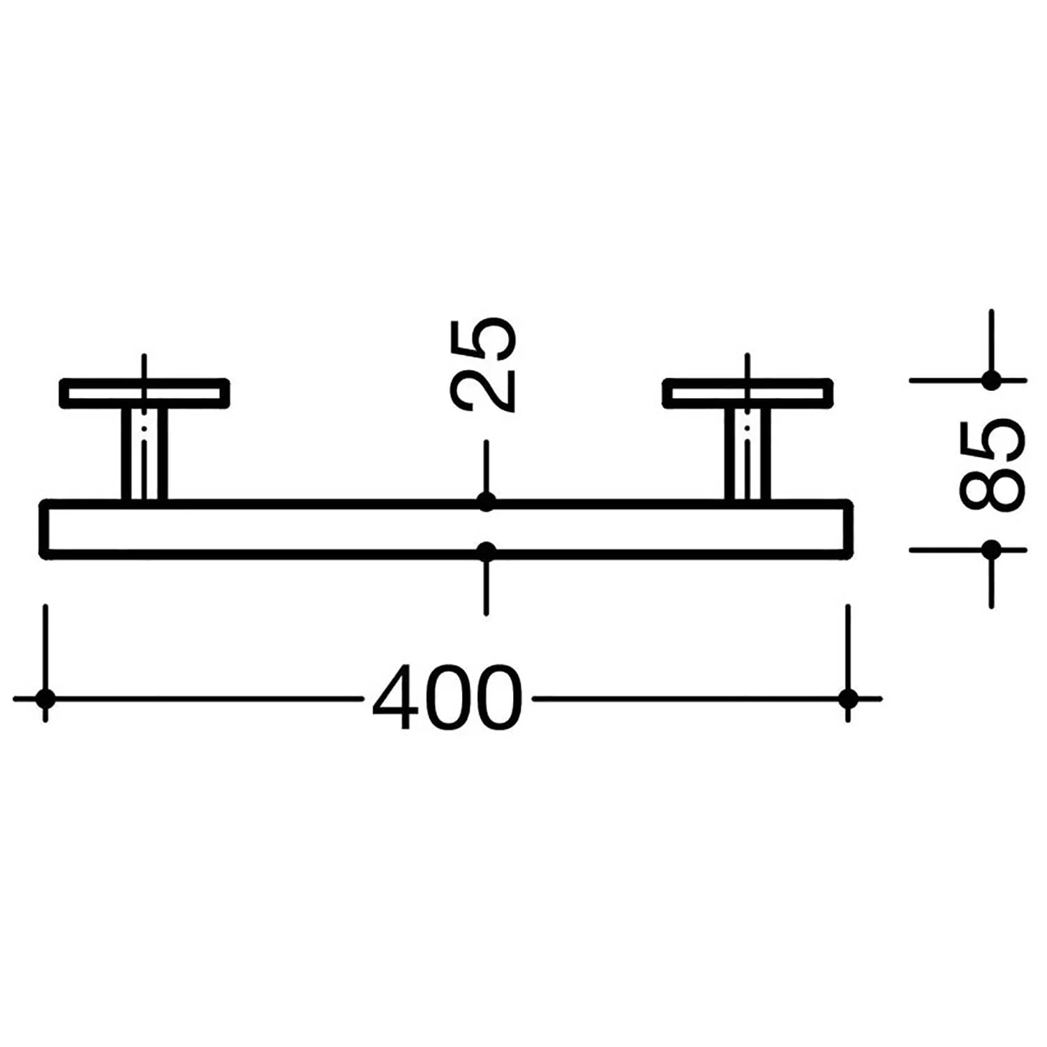 HEWI Haltegriff 40 Cm â Bild 2