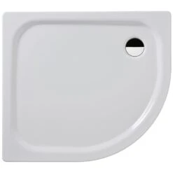 Kaldewei Zirkon 601-2 Viertelkreis-Duschwanne 80 X 90 X 3,5 Cm Mit Styroporträger