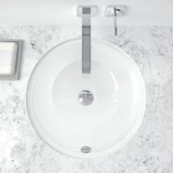 Kaldewei Classic Unterbauwaschtisch 3182, Ø 42 Cm