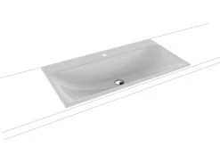 Kaldewei Silenio Einbauwaschtisch 3038 Mit 1 Hahnlochbohrung, Ohne Überlauf, 90 Cm
