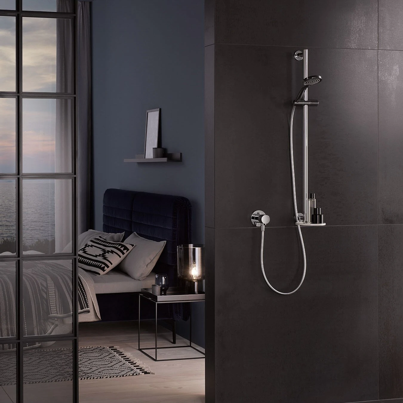 Keuco IXMO SOLO Brause-Set, Mehrfarbig, Rosette Rund – Bild 6