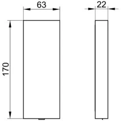 Keuco Plan Care Abdeckplatte