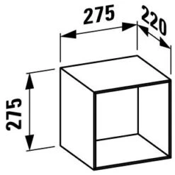 LAUFEN Palomba Quadratische Box