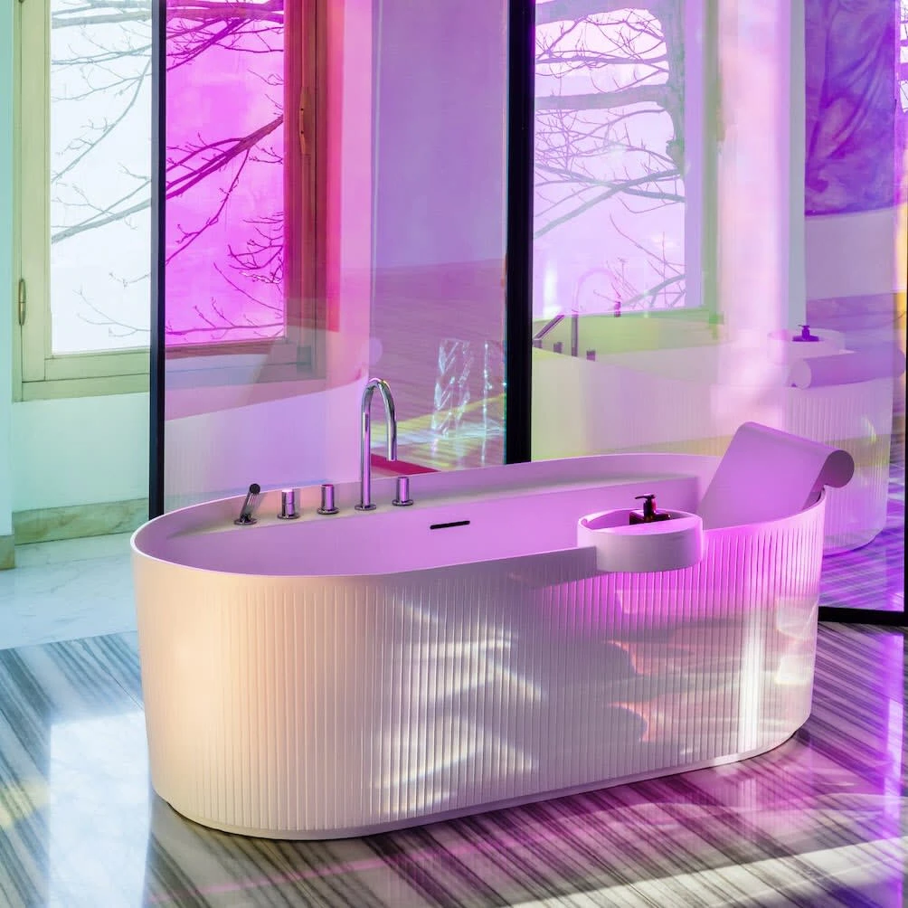 LAUFEN Sonar Freistehende Badewanne 160 X 81,5 Cm, Mit Oberflächentextur – Bild 4