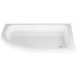 Classic 100 Viertelkreis-Duschwanne Flach 80 X 80 Cm