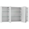 Pelipal Serie 6010 (Solitaire) Spiegelschrank 134 X 17,6 X 70,9 Cm Mit LED-Lichtkranz