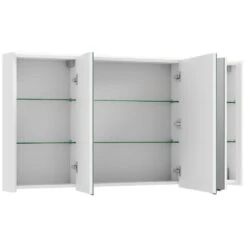 Pelipal Serie 6010 (Solitaire) Spiegelschrank 134 X 17,6 X 70,9 Cm Mit LED-Lichtkranz