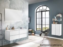 Puris Ice Line Mittelschrank 60,8 Cm Mit Push To Open