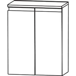 Puris Purefaction Highboard 60 X 30 X 65,6 Cm Mit Wäschekippe