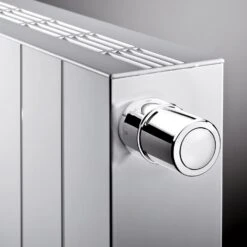 Vasco Zaros Horizontal Aluminium Heizkörper 45 X 10 X 40 Cm, Anschluss 0098