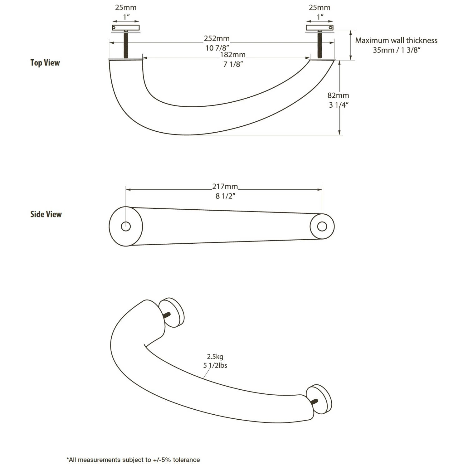 Victoria & Albert Handle Kit Set Mit 2 Griffen â Bild 2