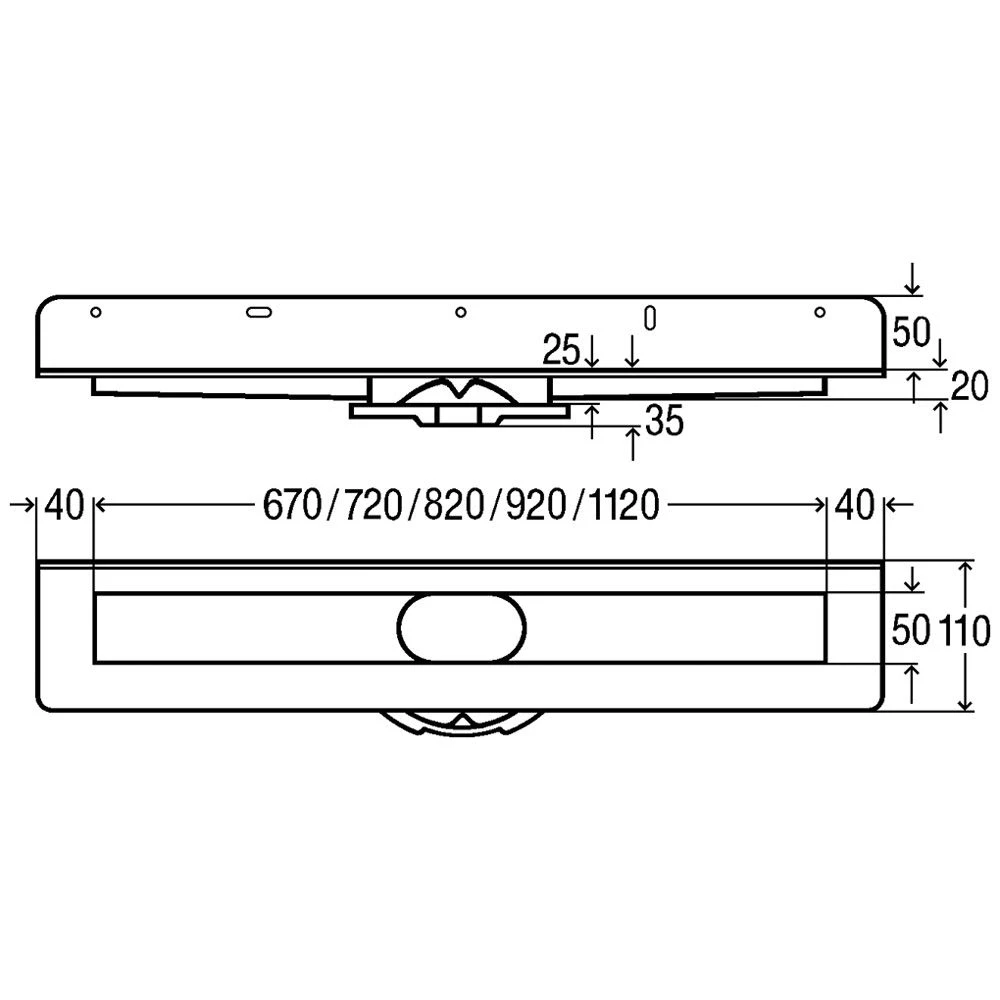 Viega X1 Advantix Grundkörper Für Advantix-Duschrinne Wand 120 Cm – Bild 2