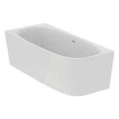 Ideal Standard Dea D-Form-Badewanne 180 X 75 Cm, Wandanbindung Links