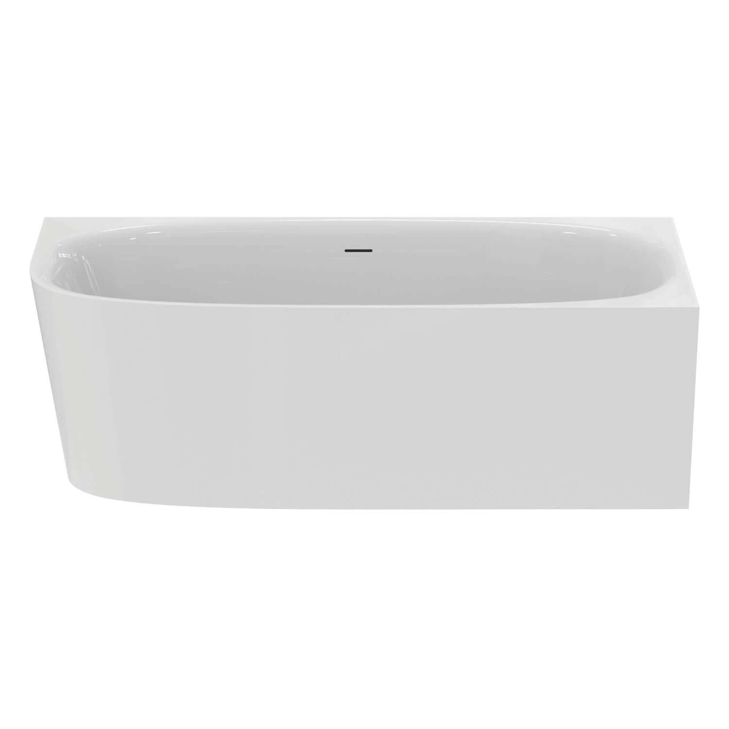 Ideal Standard Dea D-Form-Badewanne 180 X 75 Cm, Wandanbindung Rechts – Bild 2