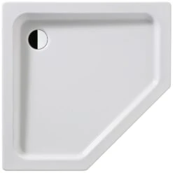 Kaldewei Cornezza 671-2 Fünfeck-Duschwanne 90 X 90 X 6,5 Cm Mit Styroporträger