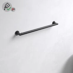 Keuco Reva Black Selection Klebe-Set Nr. 5 Mit Rosette