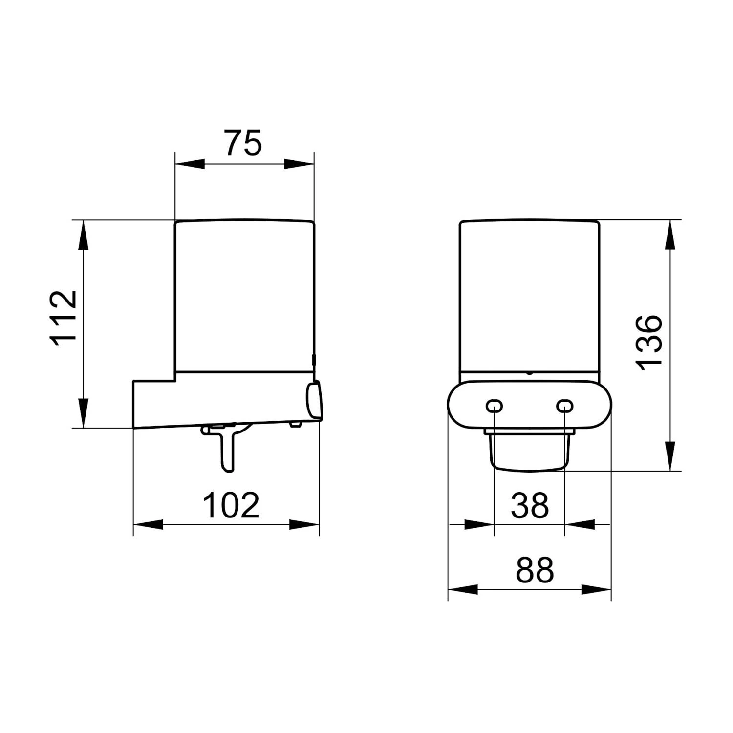 Keuco VIA23 Lotionspender – Bild 4