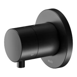 Keuco IXMO Black Selection Unterputz-Umstellventil FĂŒr 3 Verbraucher Mit Comfort Griff, Rund