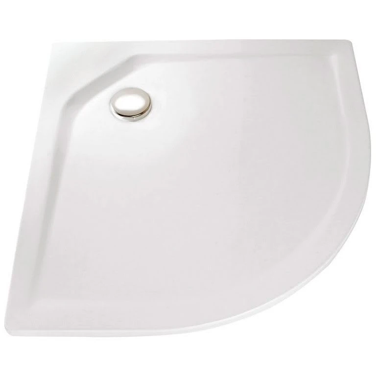 Architekt 100 Viertelkreis-Duschwanne Super-flach 80 X 80 Cm