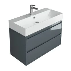 Pure 2.0 Waschtisch Mit Unterschrank 90 Cm Mit 2 Auszügen