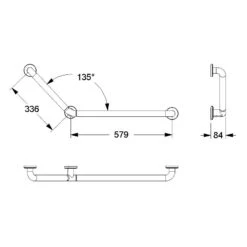 Silver Age System Adipositas Winkelgriff 57,9 X 33,6 Cm