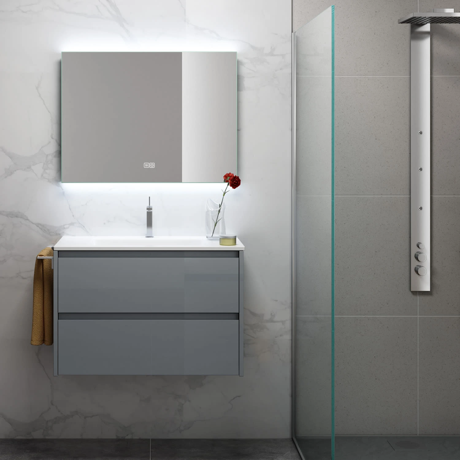 Living Spiegel 160 X 80 Cm Mit LED-Hintergrundbeleuchtung â Bild 2