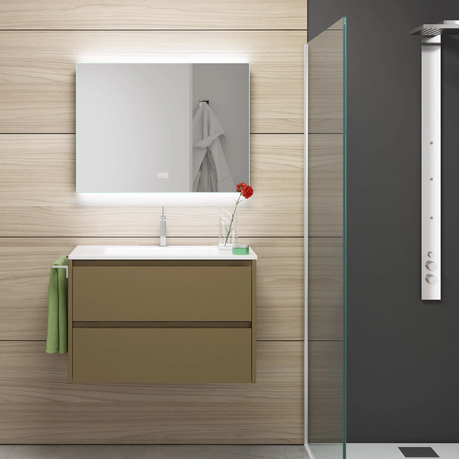 Living Spiegel 160 X 80 Cm Mit LED-Hintergrundbeleuchtung â Bild 3