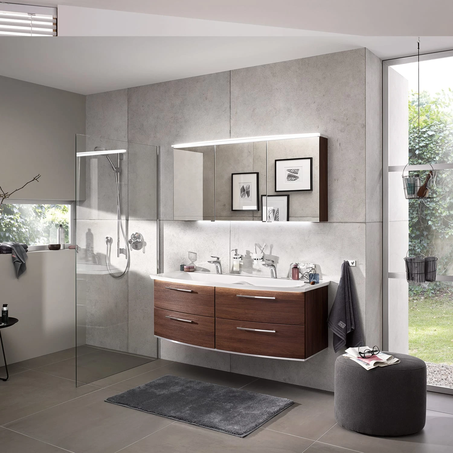 Puris B • Bright Dekorplatte Mit Chromkante 79,4 Cm, Rund – Bild 3